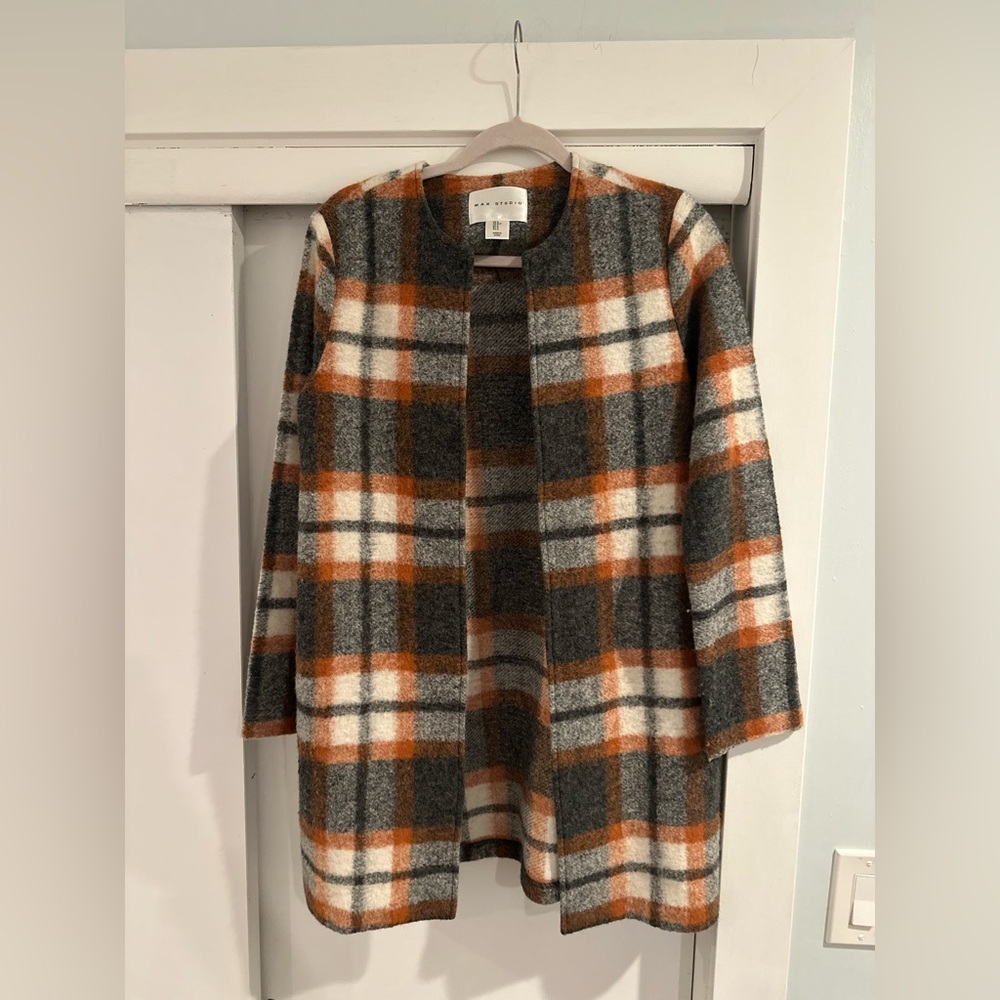 Max Studio Women's Wool Blend Jacket Size S